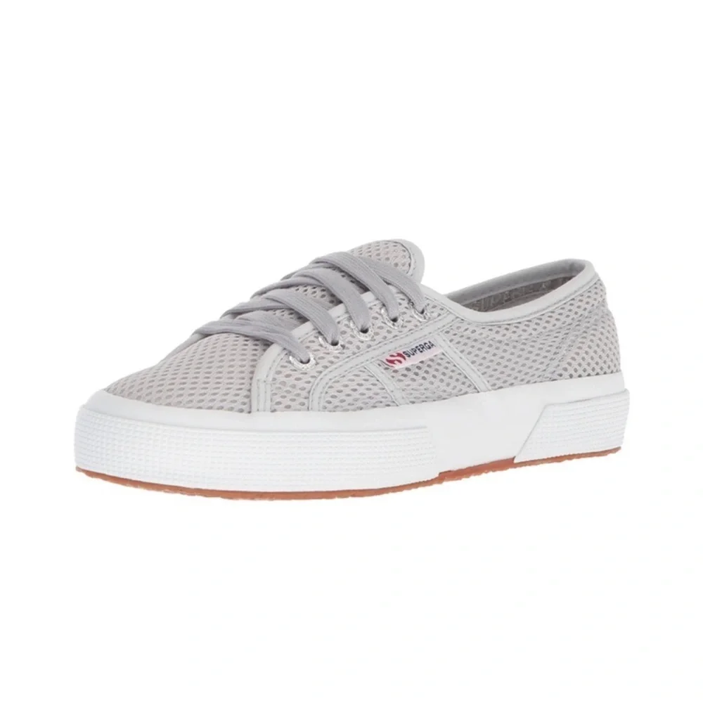 Superga light Gray  Mesh Sneakers